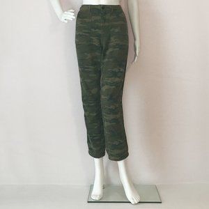 Sanctuary x Anthropologie Striped Camo Joggers